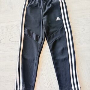 Adidas Kids Black and White Joggers